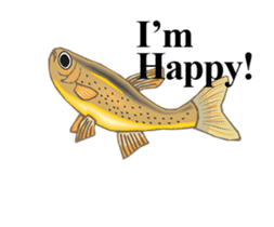 Happy Fish! sticker #15600166