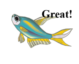 Happy Fish! sticker #15600167