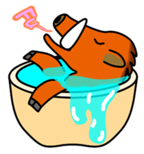 JIN-JIN Wild boar 1 sticker #15600556