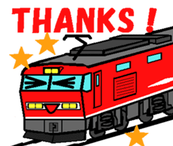 TRAIN STICKER TYPE LOCOMOTIVE Ver.5 sticker #15601375