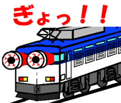 TRAIN STICKER TYPE LOCOMOTIVE Ver.5 sticker #15601383