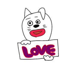 Cat & funny Pals sticker #15601426