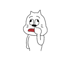 Cat & funny Pals sticker #15601430