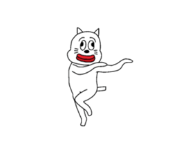 Cat & funny Pals sticker #15601432