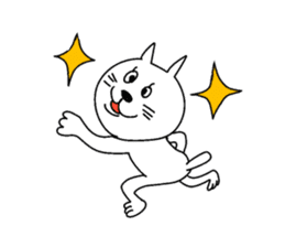 Cat & funny Pals sticker #15601434