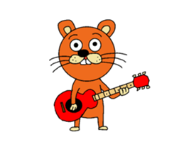 Cat & funny Pals sticker #15601450