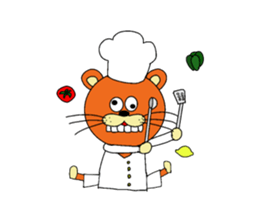 Cat & funny Pals sticker #15601452