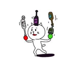 Cat & funny Pals sticker #15601457