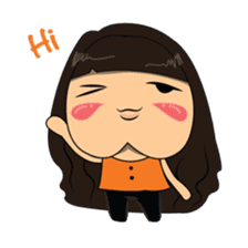 Cute Asian Girl sticker #15601666