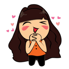 Cute Asian Girl sticker #15601668