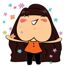Cute Asian Girl sticker #15601671