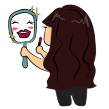 Cute Asian Girl sticker #15601677