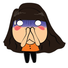 Cute Asian Girl sticker #15601678