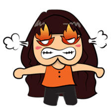 Cute Asian Girl sticker #15601679