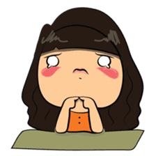Cute Asian Girl sticker #15601681
