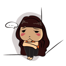 Cute Asian Girl sticker #15601682