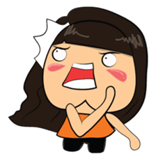 Cute Asian Girl sticker #15601683