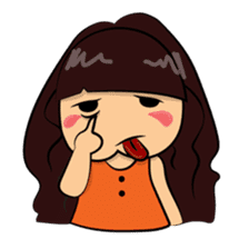 Cute Asian Girl sticker #15601684