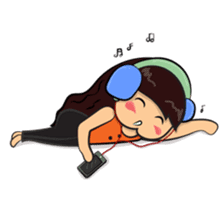 Cute Asian Girl sticker #15601687