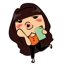 Cute Asian Girl sticker #15601689