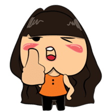 Cute Asian Girl sticker #15601691