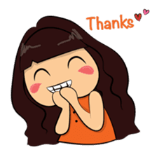 Cute Asian Girl sticker #15601692