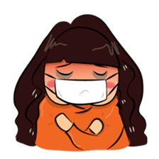 Cute Asian Girl sticker #15601697