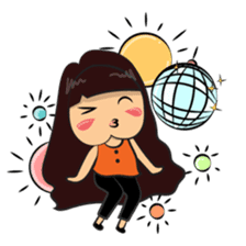 Cute Asian Girl sticker #15601698