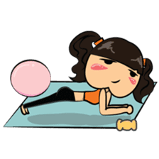 Cute Asian Girl sticker #15601699