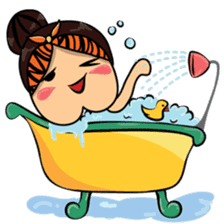 Cute Asian Girl sticker #15601700