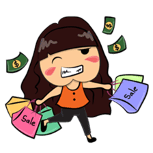 Cute Asian Girl sticker #15601701