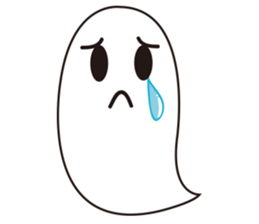 The foodahoilc of little ghost sticker #15601875