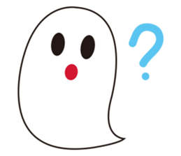 The foodahoilc of little ghost sticker #15601901