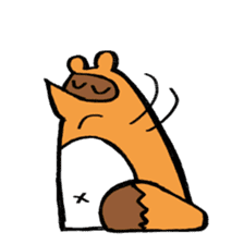 tanuki sometimes fox sticker #15602029