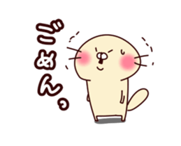 A moving loose sea otter stocker sticker #15602155