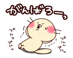 A moving loose sea otter stocker sticker #15602161