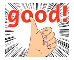 The HAND animation sticker #15602362