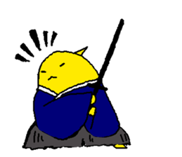 kotori samurai sticker #15602597