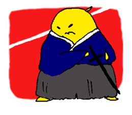 kotori samurai sticker #15602599