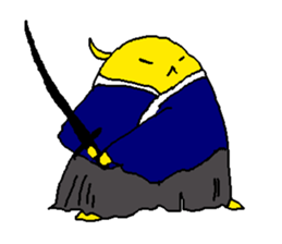 kotori samurai sticker #15602610