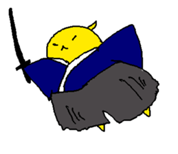 kotori samurai sticker #15602611