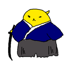 kotori samurai sticker #15602613