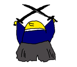 kotori samurai sticker #15602614