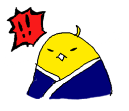 kotori samurai sticker #15602616