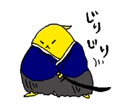 kotori samurai sticker #15602622