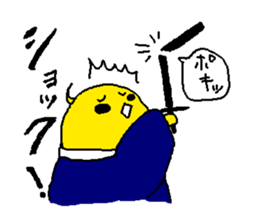 kotori samurai sticker #15602631