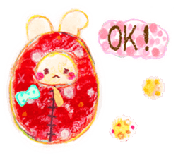 sleeping bag Rabbit sticker #15602737