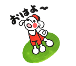 maltese dog sticker #15602795