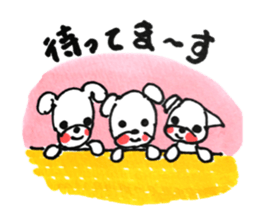 maltese dog sticker #15602796