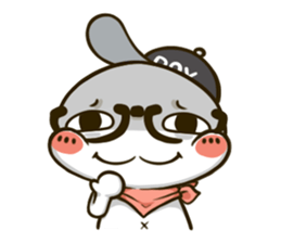 Hello ! I'm Gabun sticker #15603043